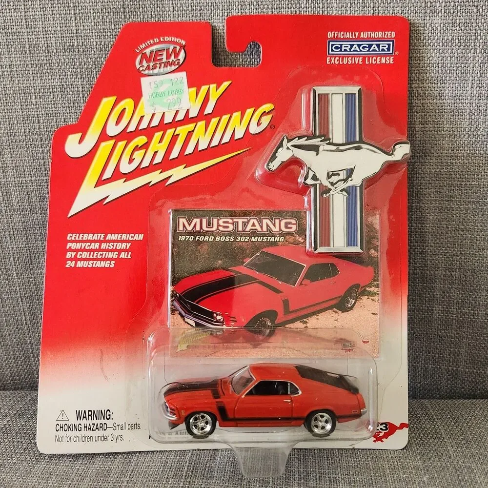 NIP Johnny Lightning Limited Edition 1970 Ford Boss 302 Mustang 1:64 Diecast Car
